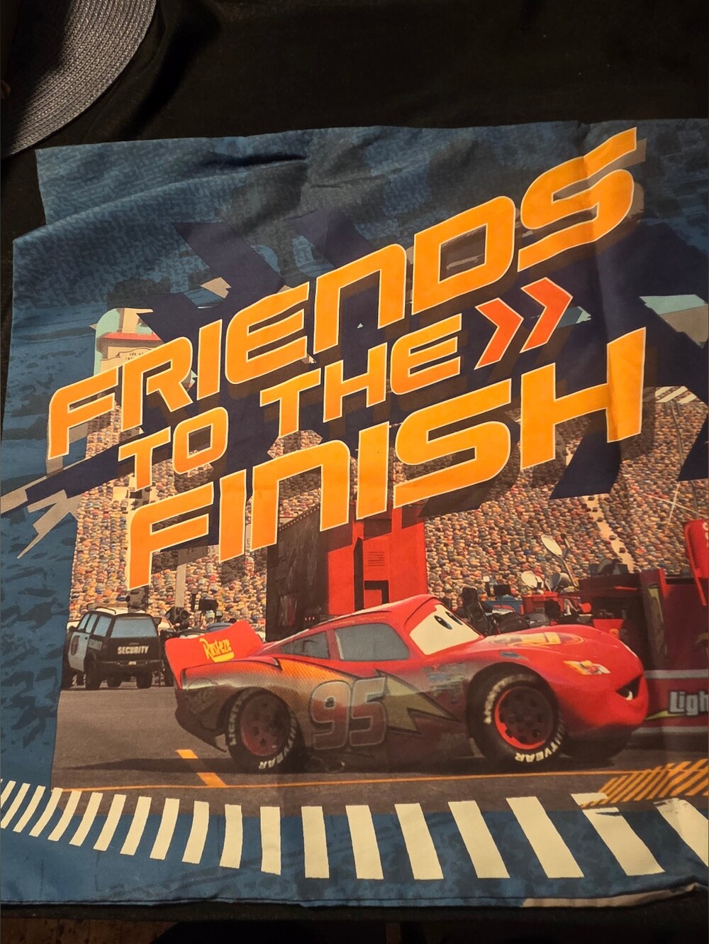 WALT DISNEY CARS FRIENDS TO THE FINISH PILLOW SHAM